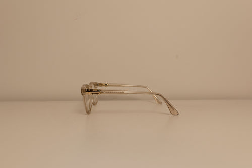 Lunettes beige (logo sticker)