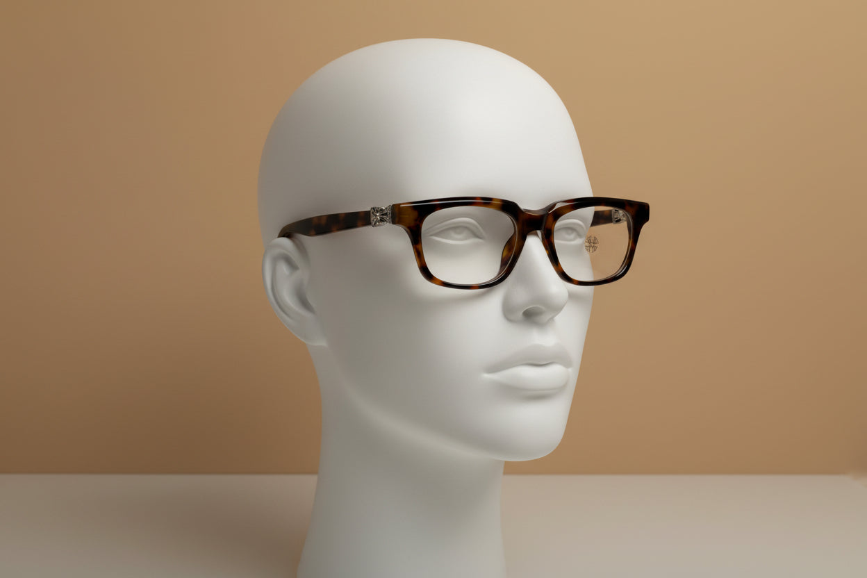 Lunettes léopard (logo sticker)