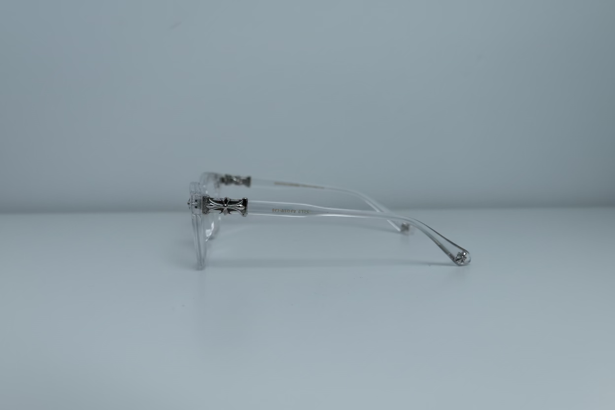 Lunettes transparentes